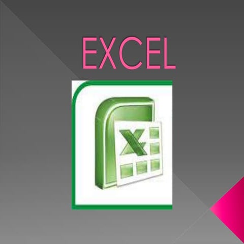 Diapositivas de excel