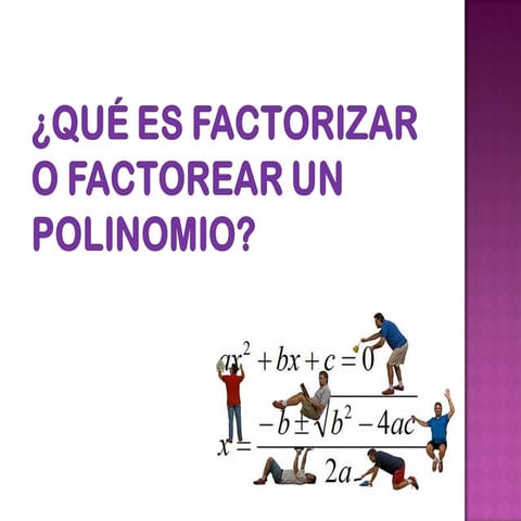 Factor comun | PPTX