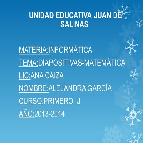 Diapositivas de informatica