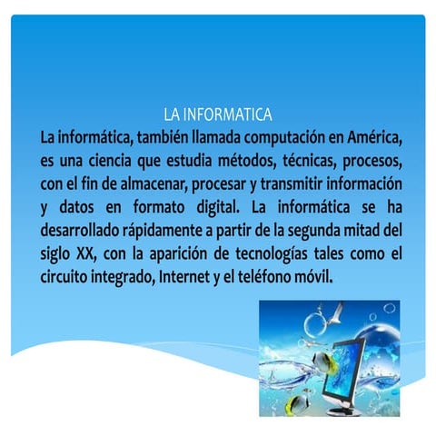 Diapositivas de informatica | PPTX