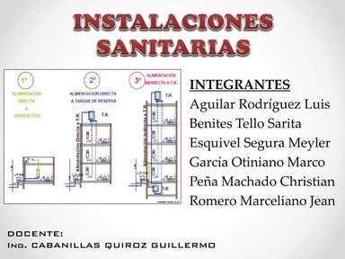 Diapositivas de inst. sanitarias