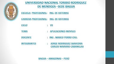 Diapositivas de programacion de aplicaciones ii
