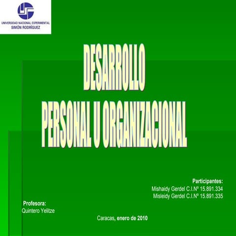 Diapositivas Desarrollo Personal[1]