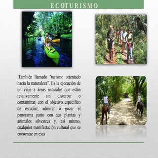 ECOALOJAMIENTO - ECOTURISMO