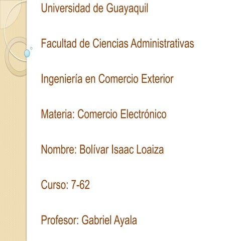 Diapositivas ecommerce