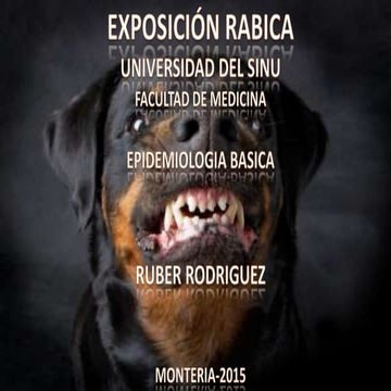 VIRUS DE LA RABIA- EPIDEMIOLOGIA