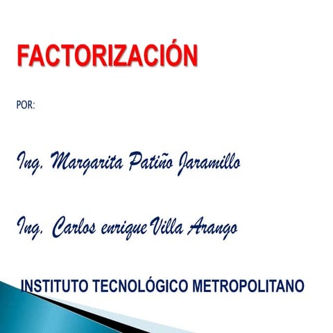 Factor Comun | PPT