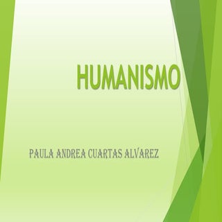 Diapositivas humanismo