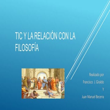 TIC y Filosofía 