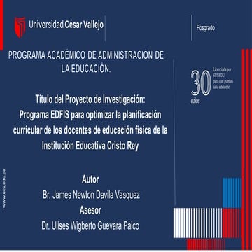DIAPOSITIVAS JAMES DAVILA PROGRAMA EDFIS | PPT