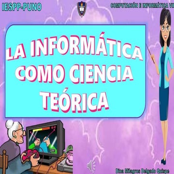 INFOGRAFIA CONCEPTOS ENTRE COMPUTACION E INFORMATICA | PPTX