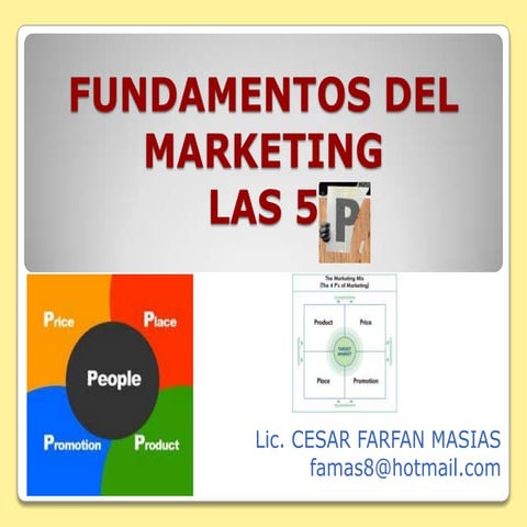 Diapositivas las 5_p_marketing