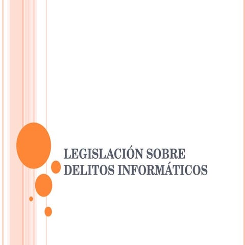 Diapositivas LegislacióN InformáTica