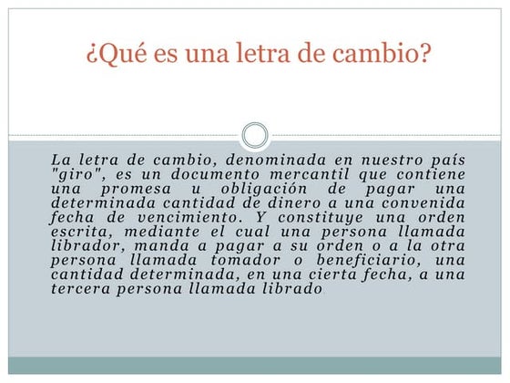 Letra de camb ioooooo ensayo | PDF