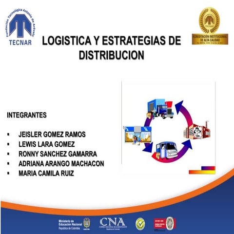 Diapositivas logistica y estrategia de distribucion