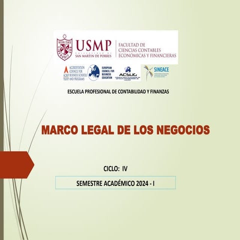 DIAPOSITIVAS MARCO LEGAL DE LOS NEGOCIOS 2024 - I - copia.pptx
