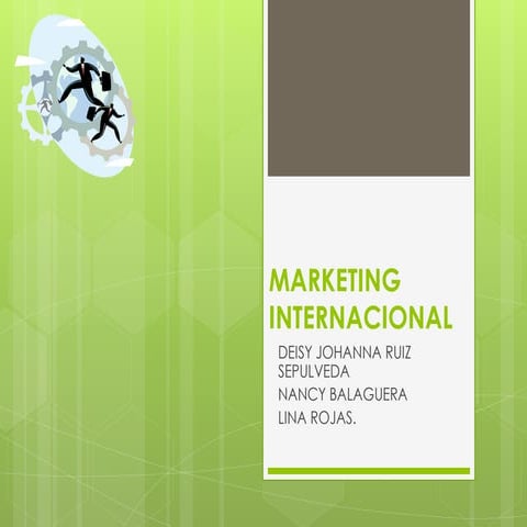 Diapositivas marketing internacional  tema 5
