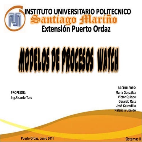 Metodo Watch - Esquemas