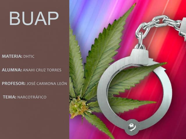 Diapositivas narcotráfico