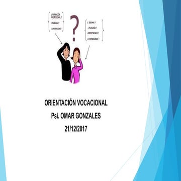 Diapositivas orientacion vocacional
