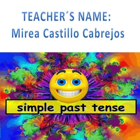 simple past tense