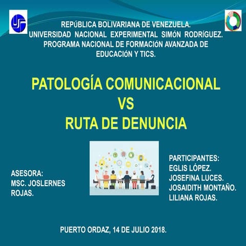 Diapositivas patología comunicacional