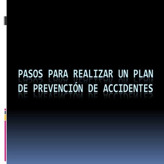 Diapositivas  plan de prevencion de...