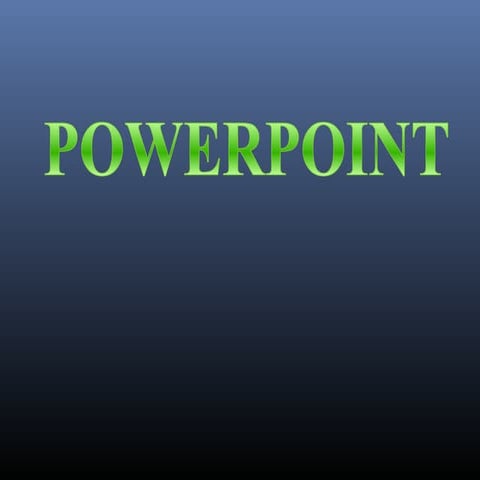 Presentaciones con Diapositivas