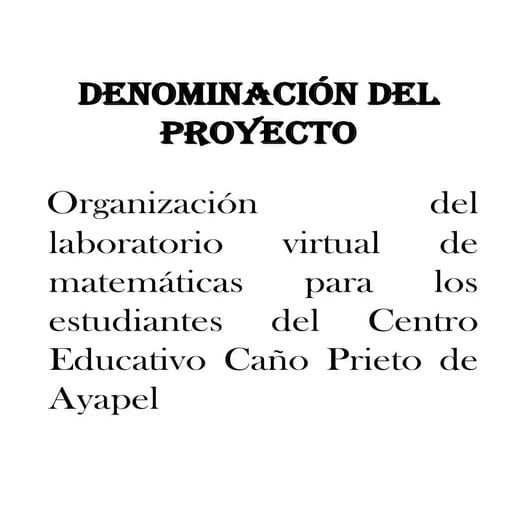Diapositivas proyecto de aula | PPTX
