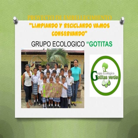 PROYECTO EMBELLECIMIENTO
