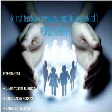 Diapositivas resiliencia en trabjo social