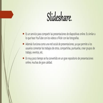 Diapositivas slideshare