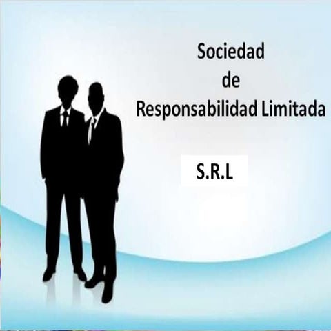 Sociedad de Responsabilidad Limitada (S.R.L.)