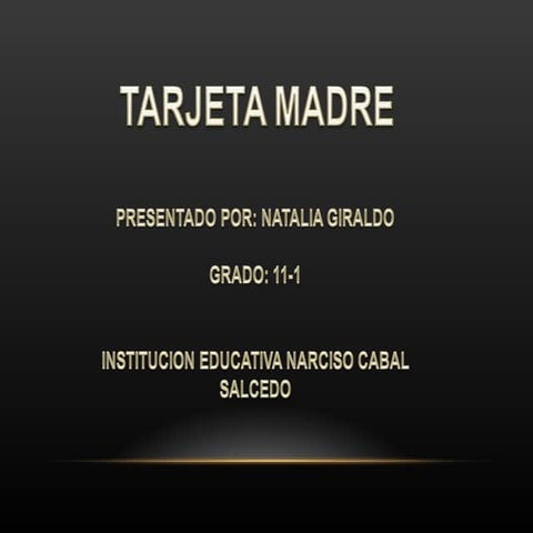 Diapositivas tarjeta principal