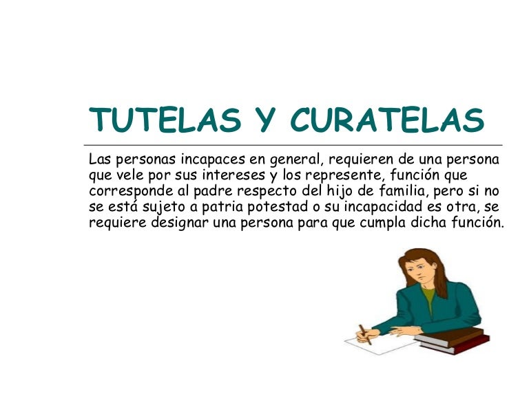 Diapositivas tutela y curatela