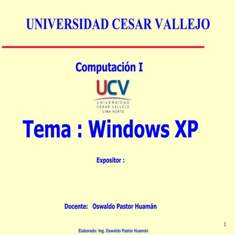 Diapositivas Windows