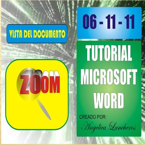 Diapositiva word zoom