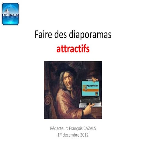 Réaliser un diaporama attractif