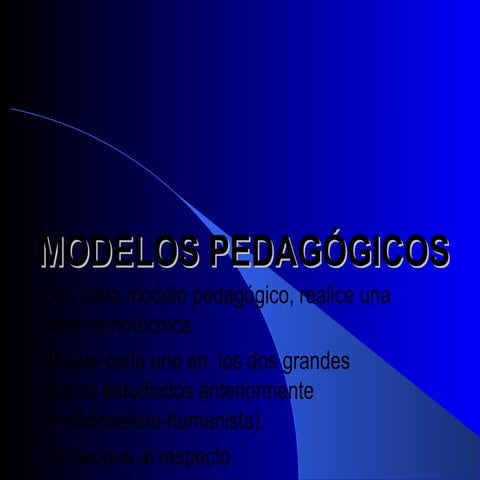 Diaposit model pedago