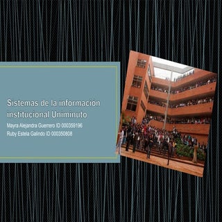 Sistemas de informacion institucion...
