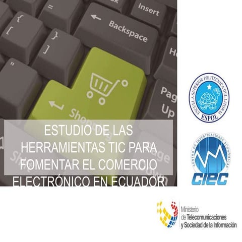 Consultoría de E- Commerce realizada para el MINTEL en el 2014. 