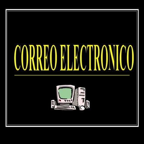 diapostiva del correo electronico 