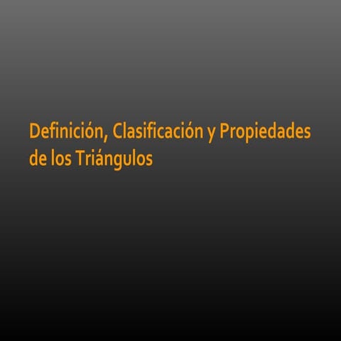Diapositivas triangulos