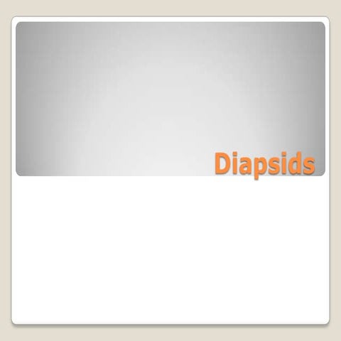 Diapsids