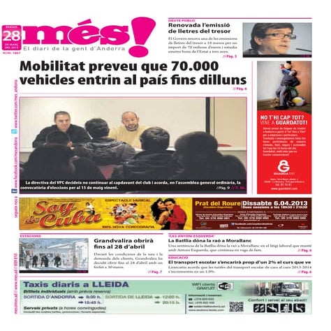 Diari del 28 de març de 2013