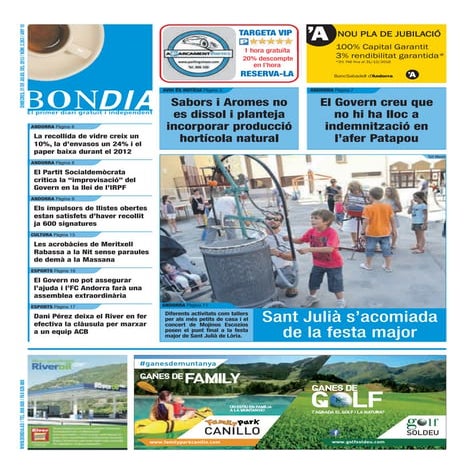 Diari del 31 de juliol de 2013