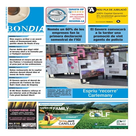 Diari del 1 d'agost de 2013 