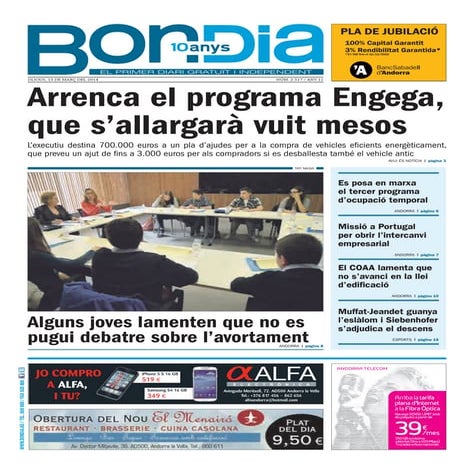 Diari del 13 de març de 2014