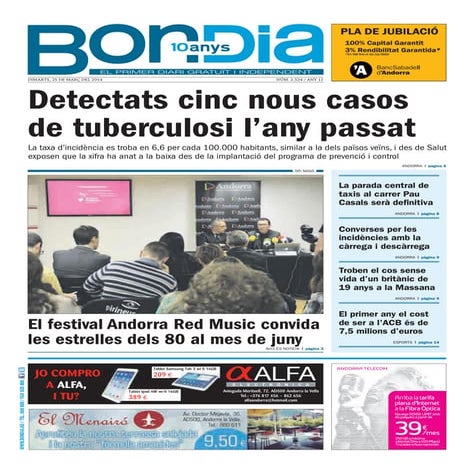 Diari del 25 de març de 2014