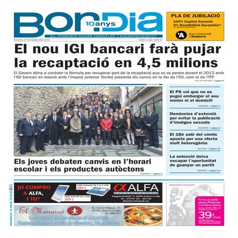 Diari del 27 de març de 2014